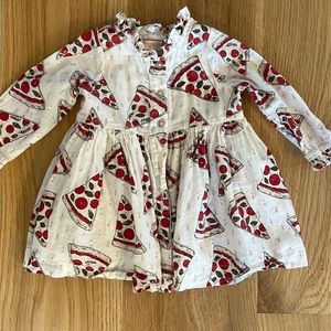 Pink Chicken pizza dress size 6/12